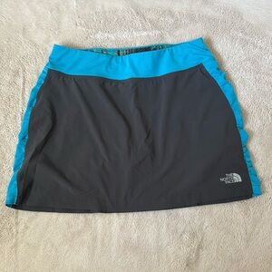 The North Face Pull On Running Skort Ruched Sides